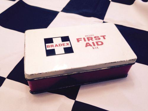 Bradex first aid kit bmc works rally mini cooper austin healey mgb 60s speedwell