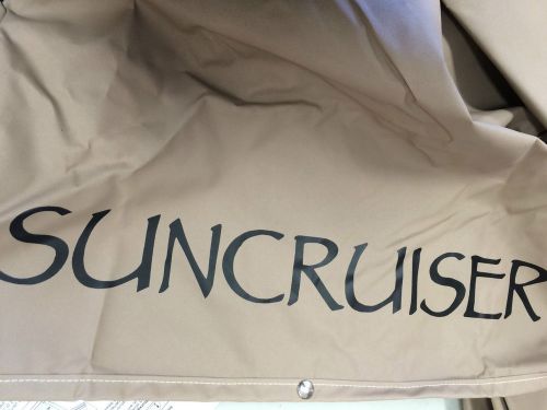 Dowco lowe suncruiser tracker pontoon boat cover single console tan w/riser 2003