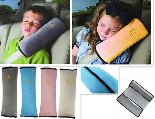 Baby kids car safety seat belt covers harness shoulder pad cover cushion support