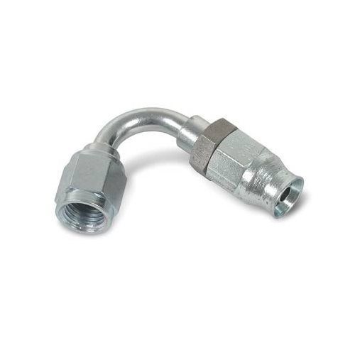 Earl's performance speed-seal hose end -4 an swivel female 120 degree 612104erl