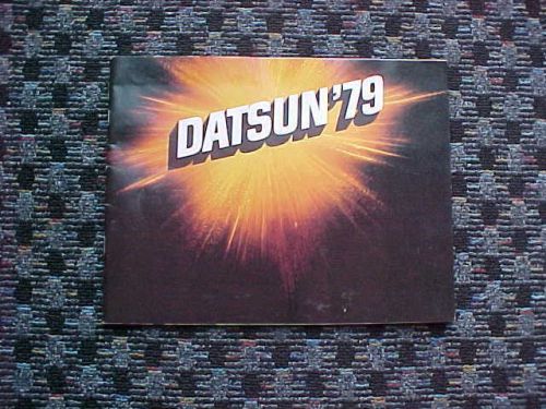 Datsun 1979 sales brochure all models