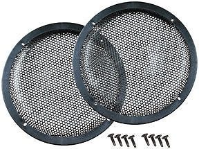 Qpower grill12deluxekit pair of 12&#034; subwoofer grills
