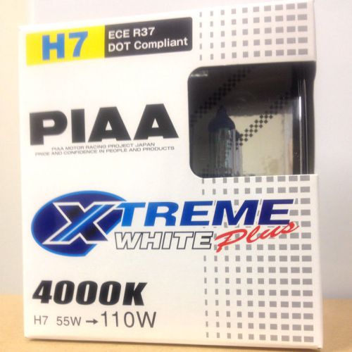 Piaa twin pack xtreme white plus h7 bulbs 17655