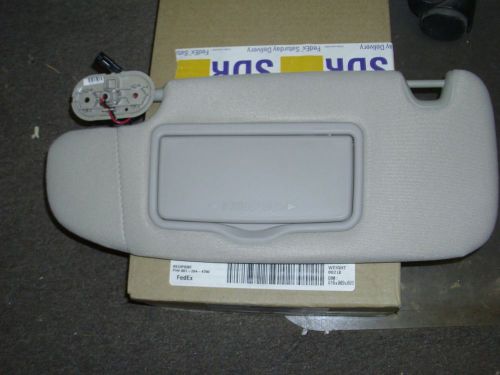 New oem 2007 2008 2009 ford fusion sun visor lh tan