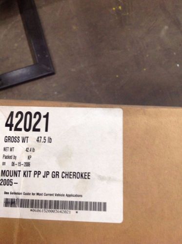 Western fisher snowplows 42021 mounts fit 2005-2010 jeep grand cherokee