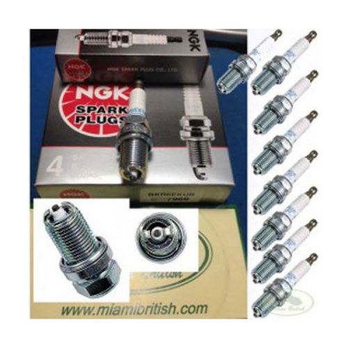 Land rover spark plug set x8 2 legs range m62 03-05 lr021006 #7969 ngk