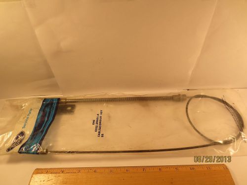 Ford 1980/1982 thunderbird/mercury cougar &#034;cable&amp;conduit asy&#034; parking brake nos