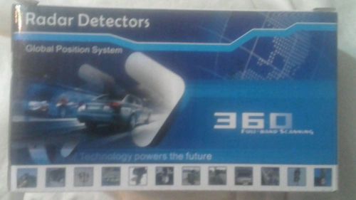 360 degree car radar detector