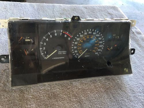 1985-1989 toyota mr2 cluster