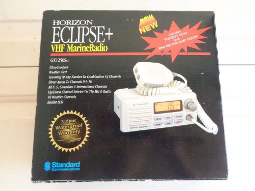 Standard horizon  vhf marine radio gx1250s new