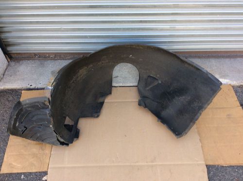 02-08 bmw e65 745i 750i left front wheel fender liner cover splash shield oem j