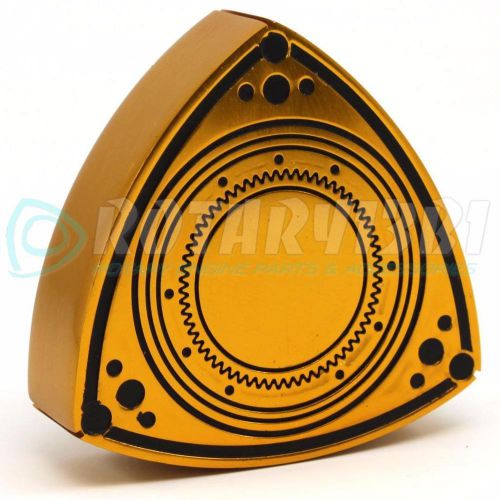 Anodized gold 55mm rotor oil cap rx-2 rx-7 rx-8 rx-3 rx4 rotary 100% aluminum