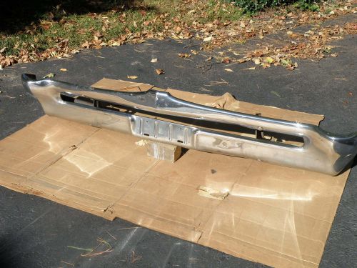 Pontiac front bumper 1966 1967 gto lemans tempest