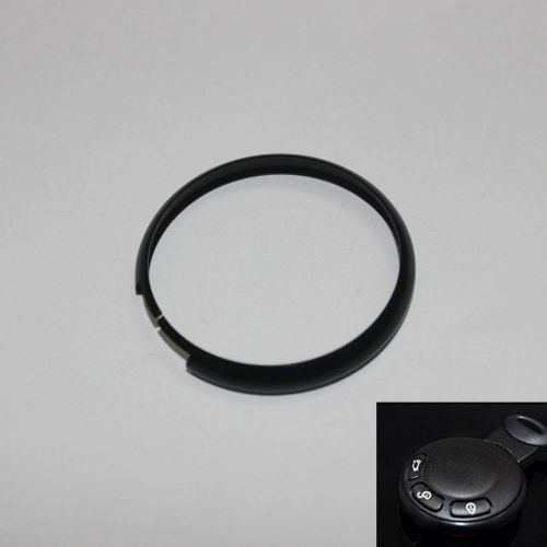 1 piece black remote key ring trim replacement for 2008-up mini key fob