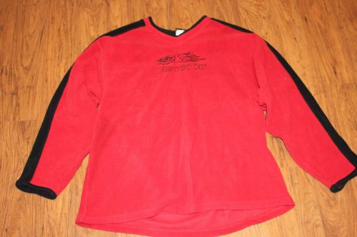 Arcticwear arctic cat men&#039;s sweater &amp; shirt xxl red &amp; black long sleeve lot of 2