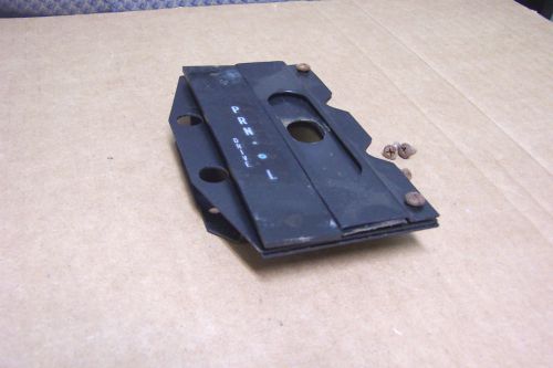 1964 1/2 1965 1966 mustang console upper automatic transmission shifter cover