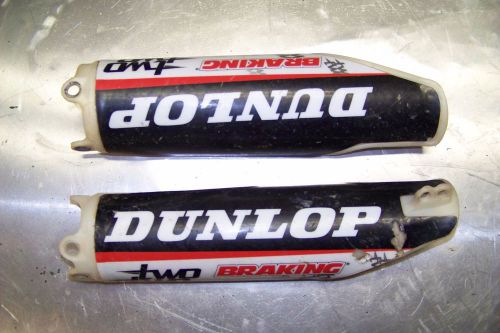 Honda crf250r crf 250r 250 side  plates plastics fenders shrouds ( fork guards )