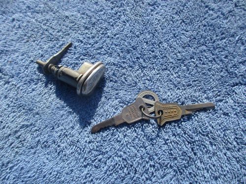 1949 50 51 52 53 54 mercury lock cylinder with 2 mercury keys nos original