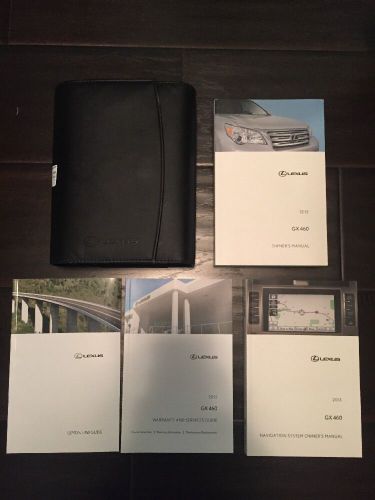 2013 lexus gx460 with navigation owners manual set + free shipping