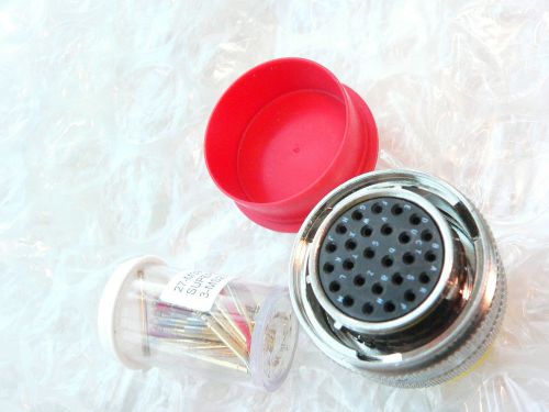 Amphenol type aircraft plug 26-way ms27467t17f26s-1s socket  connector