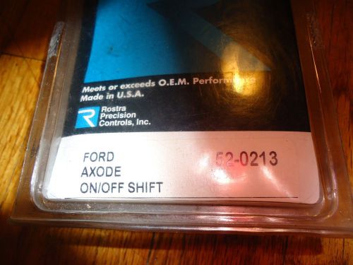 Rostra automatic transmission solenoid ford &#039;91 up axode on/off shift new sealed