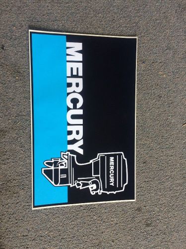 Mercury marine decal 1980&#039;s vintage