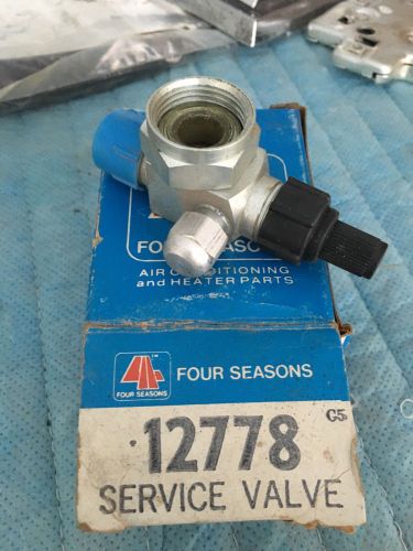 Four seasons 12778 r12 service valve compressor a/c fitting