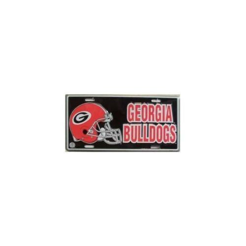 Georgia bulldogs helmet license plate - lp411