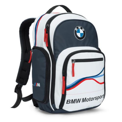 Bmw m motorsports backpack bag 80222285879 oem