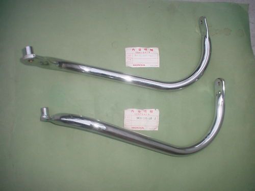 Honda cb 350 p police bumper left &amp;right side pair new