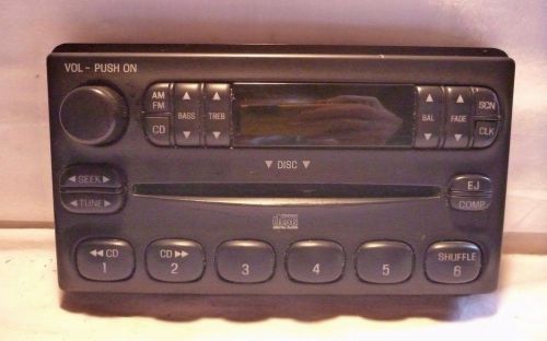 01-04 Ford Mustang Explorer Radio Cd Face Plate 4L2T-18C815-EA CY21201, image 1