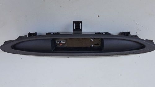 00-03 nissan maxima dash panel center top clock display 25820-2y900 oem