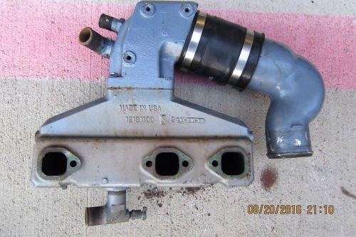 Yamaha sterndrive i/o 1994 4.3 starboard exhaust manifold complte
