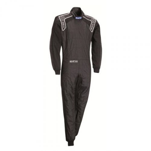 Sparco 00112164nr superleggera m-9 ergo racing suit,black,euro size 64