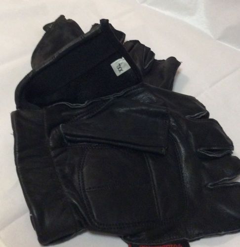 Milwaukee fingerless gloves with gel palm black xxl