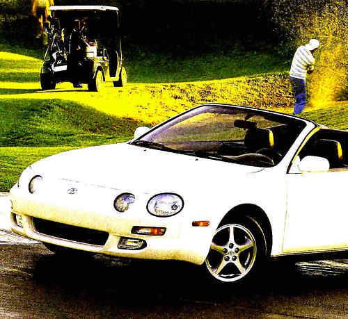 1998 toyota celica factory brochure-celica convertible