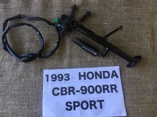 Oem 1993 - 95 honda cbr900rr complete kickstand kick side stand assembly