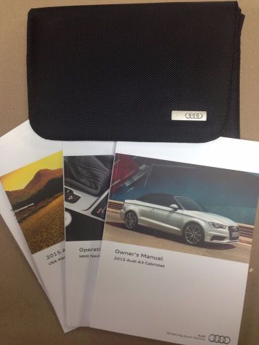 2015 audi a3 cabriolet owners manual