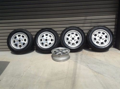 1973 porsche 914 2.0 fuch wheels oem set of 5 mazing condition!