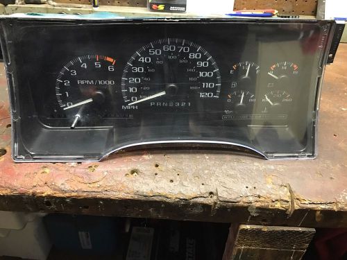 1995-2000 escalade/denali gauge cluster (120mph)