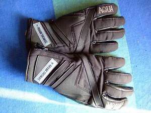 Frank thomas aqua mens motorcycle gloves. size medium