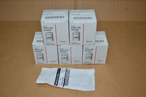 Nissan oil filter oem 15208-65f0e 5 pack with drain plug washers