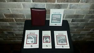 Oem 1998 mercury mystique owners manual book set &amp; case