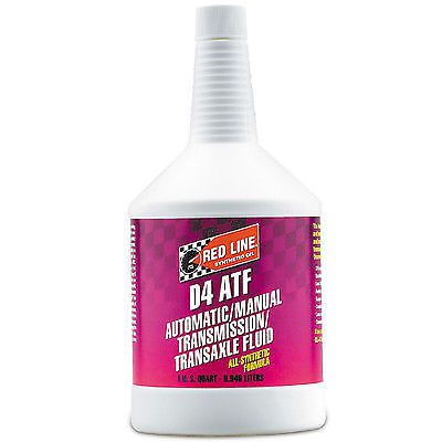 New! red line oil 30504 synthetic d4 atf fluid 1 quart