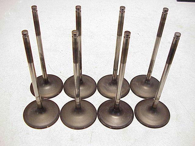 7mm xceldyne titanium intake valves 5.715"-2.180" nascar casidium coating