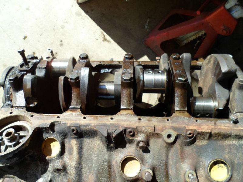 Look! 1970 chevy 454 #512 block and crank