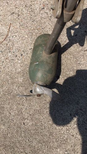 Vintage Silvertrol Electric Trolling Boat Motor Tested Working, US $175.00, image 2