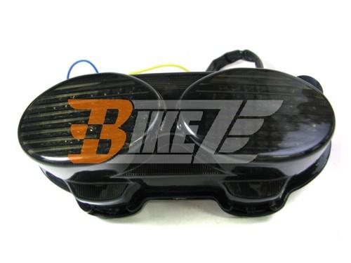 Fit kawasaki ninja zr7s 00-03,zx6r 98-02 smoke led tail light w/ turn signal