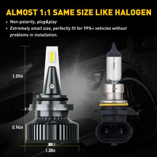 4PCS 9005 & 9006 LED Combo Headlight Light Kit High Low Beam Bulbs White 6500K, US $83.99, image 2