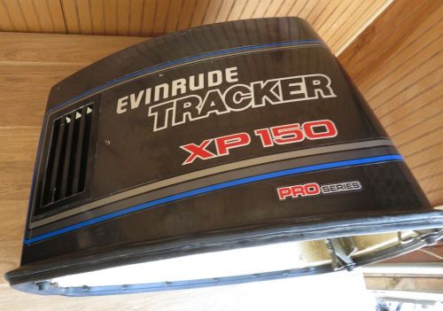 Evinrude Tracker XP 150 Pro Series Outboard engine cover Top cowl, US $199.99, image 8